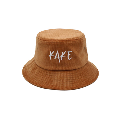 Nuovo cappello su misura del secchio del Panama del cappello del bacino di modo del velluto a coste del cappello all'aperto del secchio