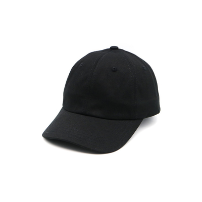 logo di ricamo sportivo 100% cotone uomini non strutturato nero cotone cappello di papà semplice cappello da baseball personalizzato