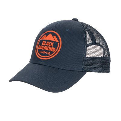 La maglia cinque di logo della toppa del ricamo riveste il cappello del camionista/cappucci di pannelli bollati del camionista