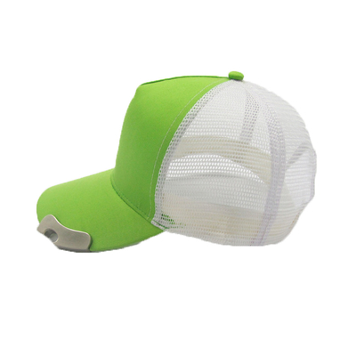 Genere unisex del cappello delle apribottiglie del cappuccio del camionista del pannello dello spazio in bianco 5 della maglia e della schiuma