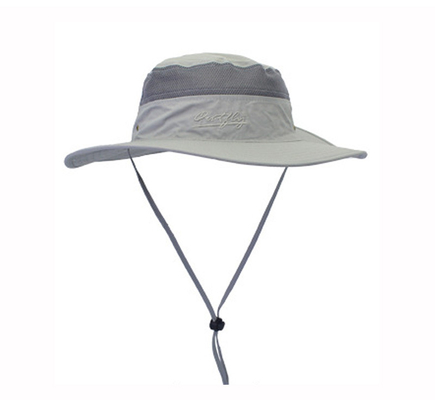 Cappelli flosci di Sun della protezione solare del fronte della falda smontabile all'aperto del collo con il logo ricamato
