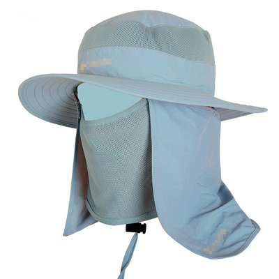 Cappuccio di protezione su misura di Sun con il cappello di Sun uomini/della corda con il protettore del collo