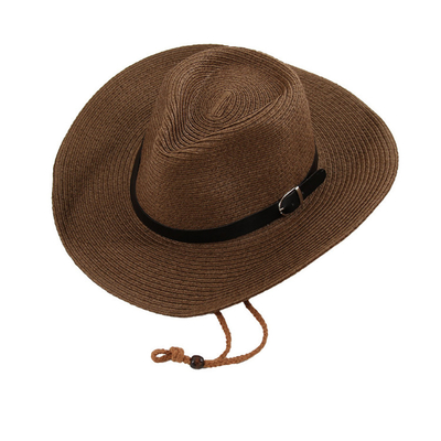 Cappello elegante delle signore Panama, tipo della paglia dei cappelli di estate del Trilby delle donne graziose