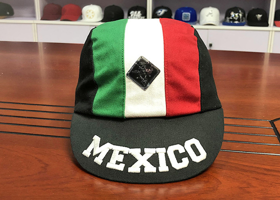 I cappelli del papà di sport di colore della miscela hanno personalizzato 5 asciutti non strutturati del pannello - cappelli adatti dei cappucci di sport di logo del Messico della stampa speciale