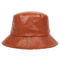 Fermaglio della primavera di colore solido dell'unità di elaborazione di Hat del pescatore di cuoio sintetico