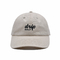 Cappello regolabile del papà di sport di Unconstructed di basso profilo del berretto da baseball classico del cotone