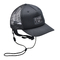 Poliestere nero Mesh Back Embroidered Custom Logo del cappello del camionista di sport di 5 pannelli