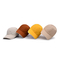 Cappelli non strutturati classico solido 100% del papà del pannello del berretto da baseball del pannello del poliestere 6 sei