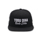 Il ricamo del nero Custom3D dello spazio in bianco di alta qualità segna 6 il pannello con lettere Bill Snapback Hats Caps piano
