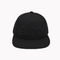 I cappelli piani di Snapback del bordo del fermaglio improvviso di plastica nero una dimensione misura tutta la corona strutturata