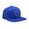 Cappucci blu misura su ordinazione dei cappelli di Snapback di Snapback del cappello del cappuccio 3d del ricamo non strutturato del soffio