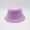 Whosales progetta il cappello per il cliente del secchio ricamato modo dell'inverno del velluto a coste con il vostro proprio logo