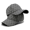 Fermaglio di nylon su misura del metallo della tessitura del ricamo di golf di Snapback piano del cappello