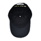 Cappellino Camper Sport 5 Pannelli con Occhielli 2/4/6/Nessuno Colore Nero Con Logo Ricamato