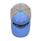 Cappellino trucker in cotone/poliestere/tessuto personalizzato con 2 occhielli con logo ricamato in 3D