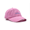 Logo personalizzato Cappello di papà ovale distrutto ricamo Cappelli da baseball unisex lavato