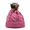Circonferenza 58cm Cappelli a maglia Jacquard Stylish Cappelli invernali per signore