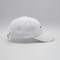 OEM 6 pannello 100% cotone semplice ricamo piatto cappello da baseball non strutturato regolabile
