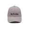 BSCI 6 pannello curvo bordo cotone Gorras Baseball Cap Plain ricamo Logo strutturato Papa cappello