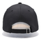 Cappello da baseball da 6 pannelli, bianco, da 58 cm, di poliestere morbido, strappato.