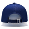Cappello da baseball a 6 pannelli di alta qualità con logo a ricamo piatto colore di tessuto corrispondente