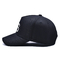 Strappo regolabile 5 pannelli cappello da baseball tessuto di cotone con logo ricamato personalizzato