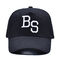 Strappo regolabile 5 pannelli cappello da baseball tessuto di cotone con logo ricamato personalizzato
