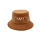 Cappello da secchio in corduroy per adulti e bambini personalizzato in qualsiasi colore con logo ricamato