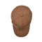 Stylish cappello da baseball a sei pannelli con visore curvo e tessuto corrispondente cucitura di poliestere e logo ricamo asciugamano