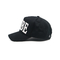 Cappello per uomini di qualsiasi età Baseball Hip Hop 100% cotone con patch personalizzato e logo ricamato