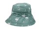 Cappello verde Eco comodo del secchio del pescatore del parasole del blocchetto di Sun amichevole
