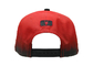 I cappelli d'annata freschi di Snapback del ricamo rosso del tono, Snapback misura i cappelli durevoli