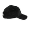 Berretti da baseball non strutturati misura unisex, cappello di baseball nero del velluto rapidamente asciutto