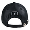 Materiale nero unisex del cuoio di progettazione di modo del pannello dei cappelli 6 del papà di sport