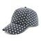 Il berretto da baseball/gioventù curvi del bordo misura i cappelli di baseball con il punto bianco nero normale stampato