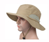 Poliestere del cappello del secchio della maglia dell'ampio bordo di ACE Upf 50+/materiale respirabili del cotone