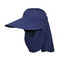 Cappello all'aperto floscio di Boonie di protezione UV dei blu navy per l'escursione del tipo normale