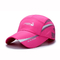 Un cappello corrente all'aperto di 5 pannelli, cappello pieghevole di estate del tessuto di Dryfit per gli sport