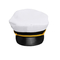 Capitano bianco promozionale il cappello, spazio in bianco del marinaio capitana il cappello personale