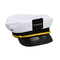 Capitano bianco promozionale il cappello, spazio in bianco del marinaio capitana il cappello personale