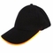 Cotone puro sei berretti da baseball del pannello con le luci principali sviluppate in visiera piana o curva