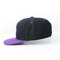 Cappelli piani hip-hop di Snapback del bordo con la vostra propria dimensione di logo 56cm-60cm
