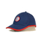 Cappucci di sport dei berretti da baseball ricamati blu personalizzabile con la toppa ricamata
