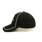 Cappello costruito regolabile di sport del ricamo di logo del cotone su ordinazione piano dei berretti da baseball