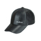 Cappelli materiali di cuoio neri comodi del papà di sport con il fermaglio del metallo