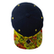 L'abitudine sublimata ha stampato il cappello hip-hop di Snapback del bordo con ricamo 3D