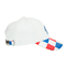 Cappucci di golf su ordinazione di logo del ricamo di ACE 3d/berretto da baseball bianco del cotone