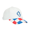 Il berretto da baseball su ordinazione degli adulti con il logo/6 del ricamo del fermaglio 3d del metallo riveste il cappello di pannelli del cotone