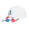 Il berretto da baseball su ordinazione degli adulti con il logo/6 del ricamo del fermaglio 3d del metallo riveste il cappello di pannelli del cotone