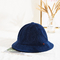 Etichetta tessuta Bucket Hat Customization del pescatore di Terry Cloth Fabric 60cm